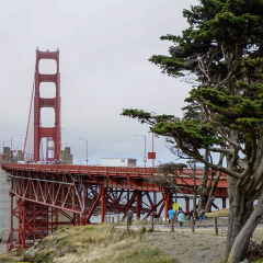 金门大桥的#旅图换旅费# #旅拍# #建筑#