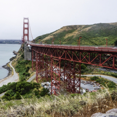 金门大桥的#旅图换旅费# #建筑# #旅拍#