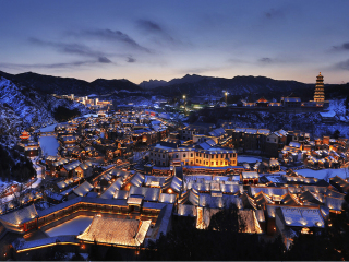 古北水镇夜景