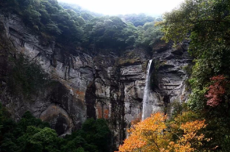 永泰云顶峡谷景区 在小陈家吃完午餐后