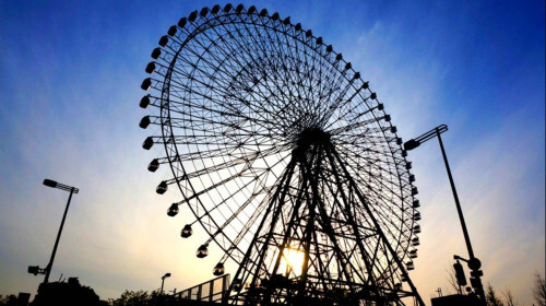 【亲子包车游】<日本大阪城公园+摩天轮+水族馆一日游>_大阪出发_途牛