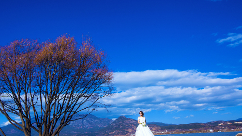 玉龙雪山拍婚纱_婚礼猫丽江婚纱摄影 玉龙雪山公路婚纱照欣赏 婚纱影楼(2)
