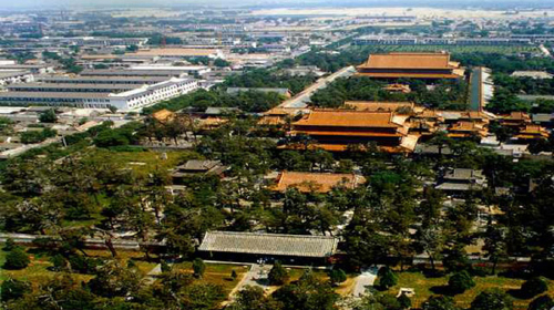 孔庙鸟瞰全景