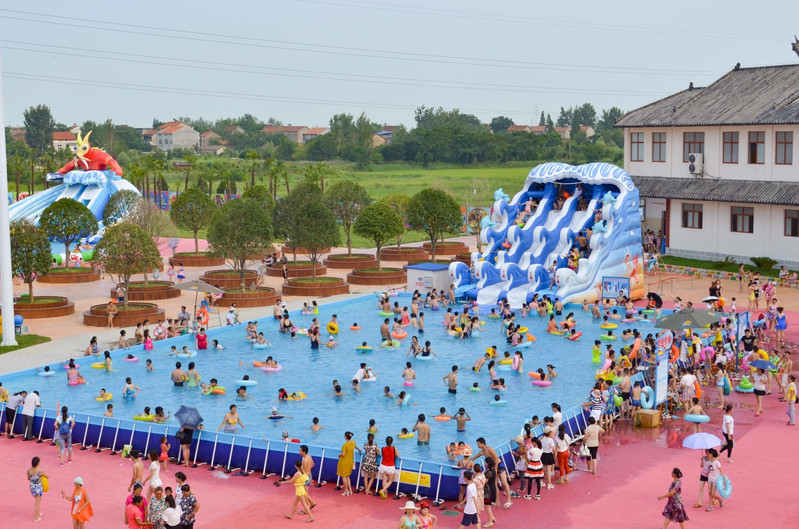 咱大孝感自己的玩水天堂—爱琴海水上乐园