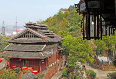 张家界土家风情园 景点模块