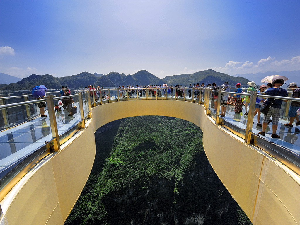  云阳龙缸-云端廊桥-登三峡梯城双汽2日游>含龙缸及云端廊桥套票