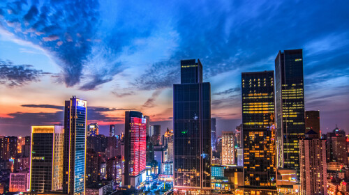 成都夜景