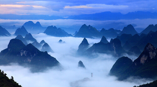 桂林-漓江-阳朔-银子岩-遇龙河漂流双高3日游深圳往返,赠送船游一江