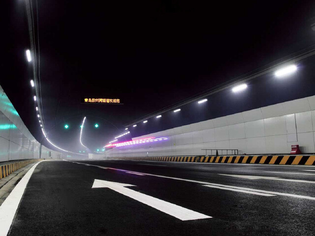 胶州湾隧道图片_纵览新闻