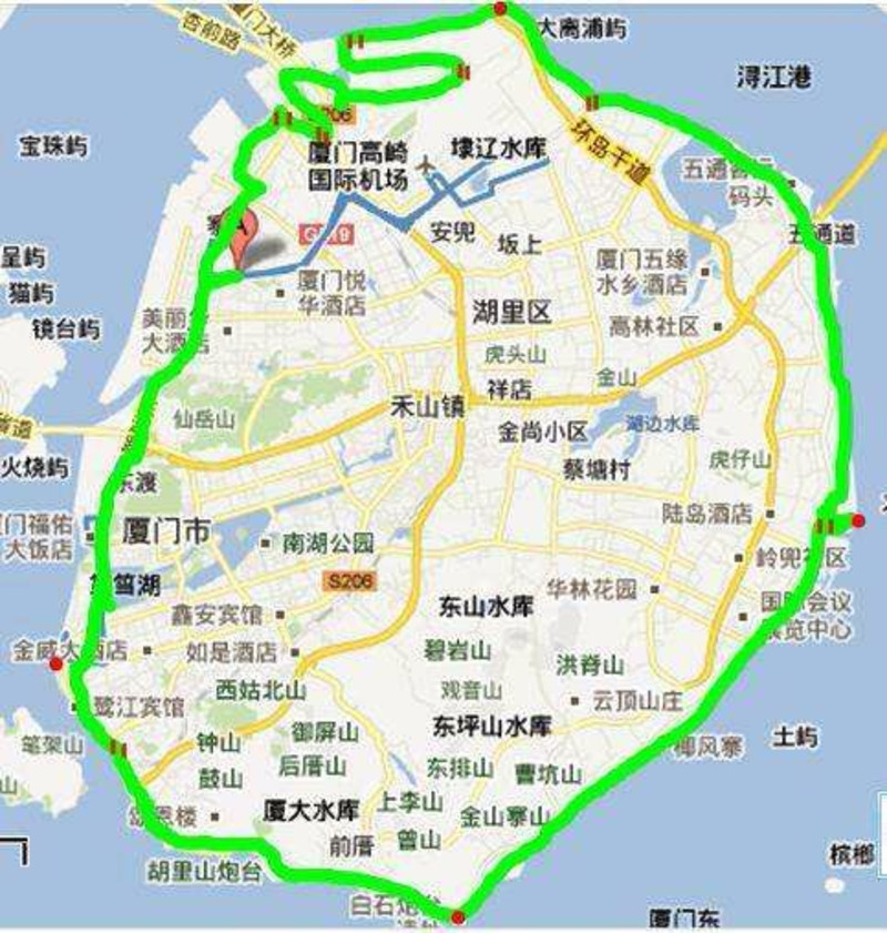 教你如何在厦门环岛路浪浪浪