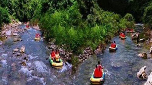  虎啸峡激流探险皮筏漂流-自驾2日游></p></a>宿桐庐物能国际大酒店
