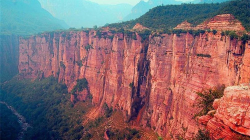  红崖大峡谷双汽1日游>山西绿宝石,天然大氧吧