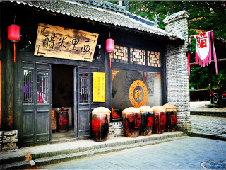  神潭大峡谷-水峪口古村-普救寺2日游>游神潭,逛古村