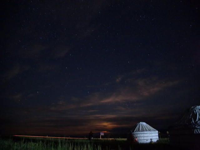 草原星空