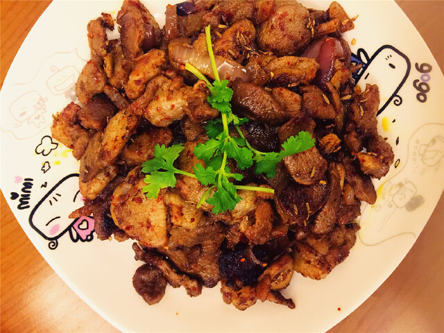 炒烤肉