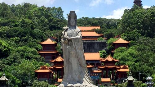 感受中国马尔代夫 出海捕鱼 三角洲岛 天后宫