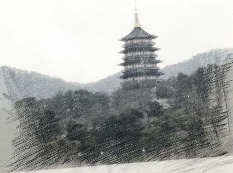 三泉映月(之一)上海的外滩和巴黎的香榭丽舍大街是我年少时最渴望的两