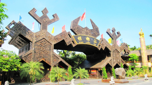 海南三亚-海南海花岛-千年古盐田4日游环岛游海南,全程自助餐(当地