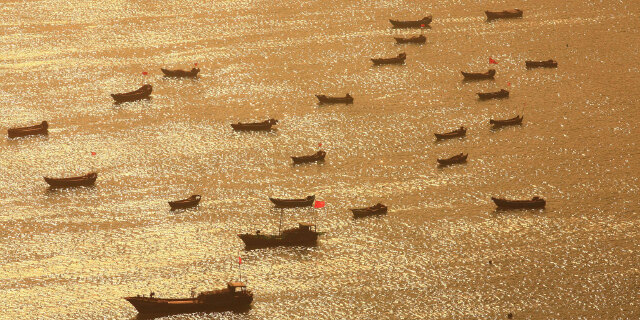 含上海至枸杞岛车船联票,宿岛上特色渔家客栈