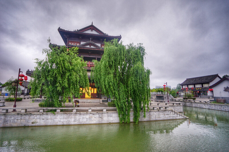 洪泽湖古堰景区          