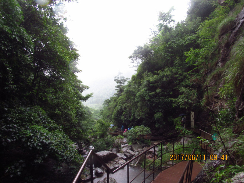 宁海浙东大峡谷梁皇山景区