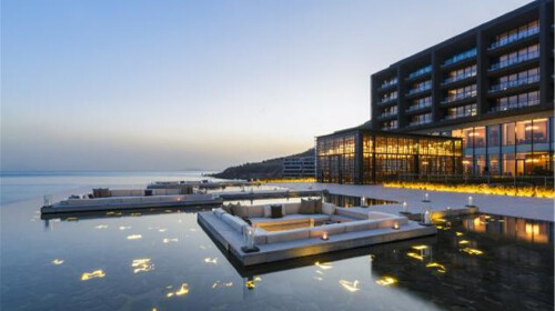 青岛即墨中信温泉2日游 泉水潺潺,清澈见底