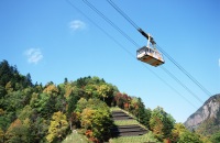 乘坐特罗姆瑟缆车