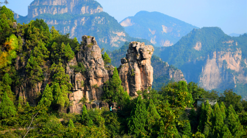 太行山大峡谷-八泉峡-红豆峡2日游包含景区小交通,游船及天空之城