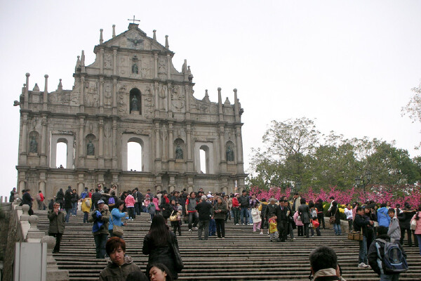 从大三巴牌坊到关闸交通_从大三巴牌坊到关闸