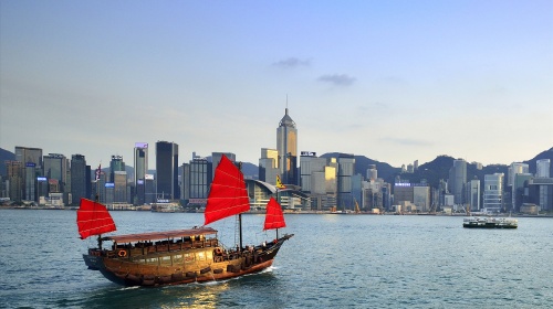 港澳4日游 当地酒店,香港仔避风塘鸭脷洲岛\/舢