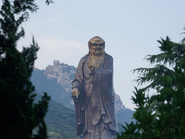 刀刀旅行-崂山-太清宫老子像