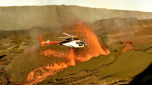 法属留尼汪岛环岛直升飞机项目 45到60分钟,含