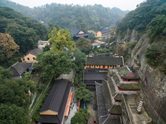 【航拍】千年古城——新昌【多图】_新昌大佛寺游记