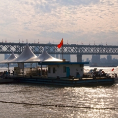 武汉长江大桥的#旅图换旅费#