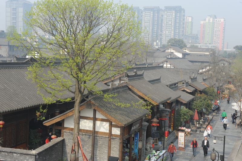宽窄巷子人均消费_宽窄巷子图片(2)