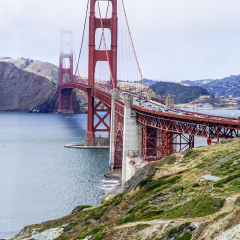 金门大桥的#旅图换旅费# #旅拍# #建筑#