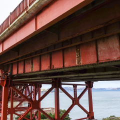 金门大桥的#旅图换旅费# #旅拍# #建筑#