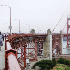 金门大桥的#旅图换旅费# #建筑# #旅拍#