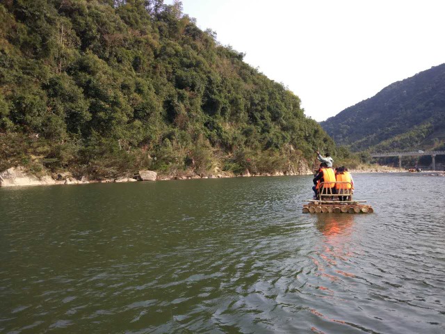 杨家溪竹筏漂流