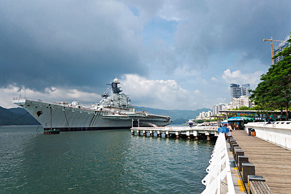 从塘沽航母主题公园到东方公主号市内交通_从
