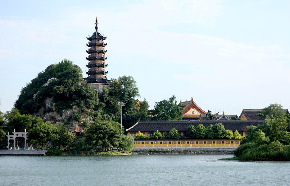 镇江金山景区