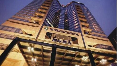 北京金融街洲际酒店(intercontinental,地处在二环内的"中国华尔街"