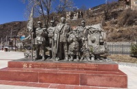 参观孟良崮战役遗址