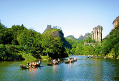 九曲溪竹筏漂流 景点模块