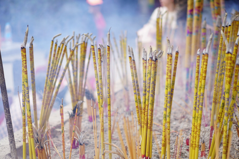 罗浮山冲虚观 香火