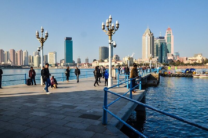 冬游青岛:跟着山野君来欣赏胶州海上明珠