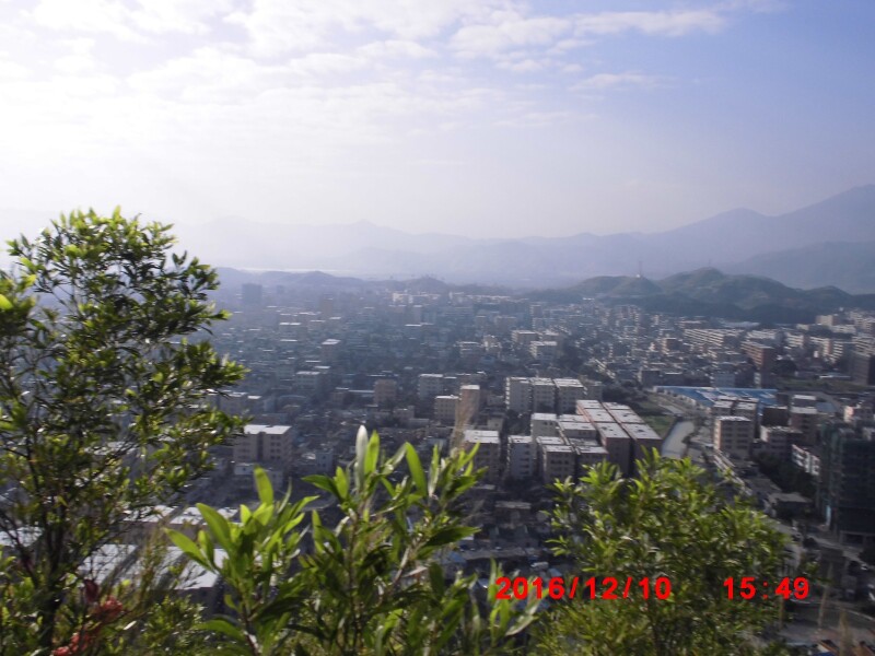 海丰梅陇:华帝山,还真象个海龟