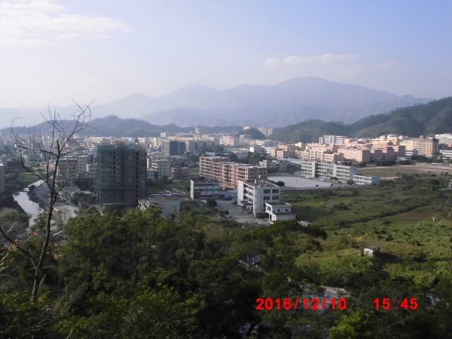 海丰梅陇华帝山还真象个海龟