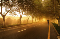 骑行永安溪绿道