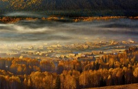 徒步禾木风景区